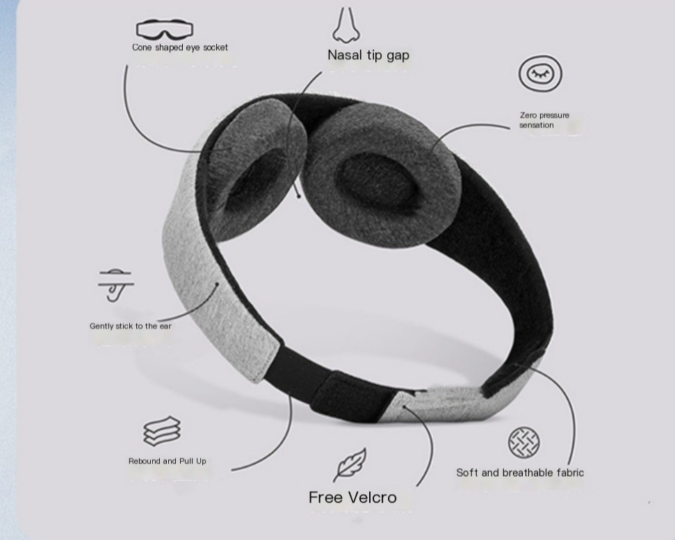 3D Adjustable Sleep Eye Mask